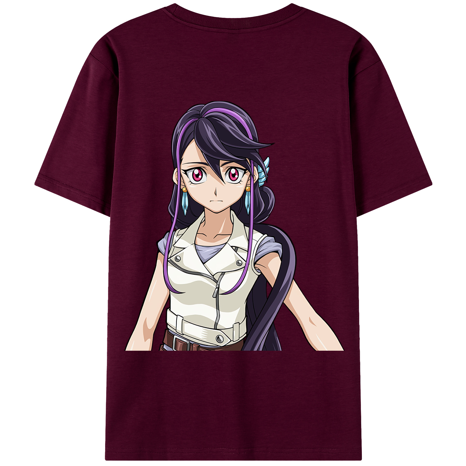 （画像用） 遊☆戯☆王 Yu-Gi-Oh! レディース半袖Tシャツ(バックプリント)